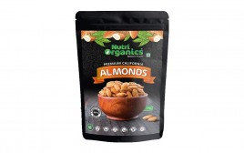 Nutri Organics Premium California Almonds   Pack  1 kilogram